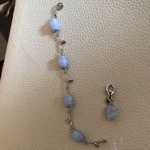 Tiffany & Co Blue Lace Agate Bracelet